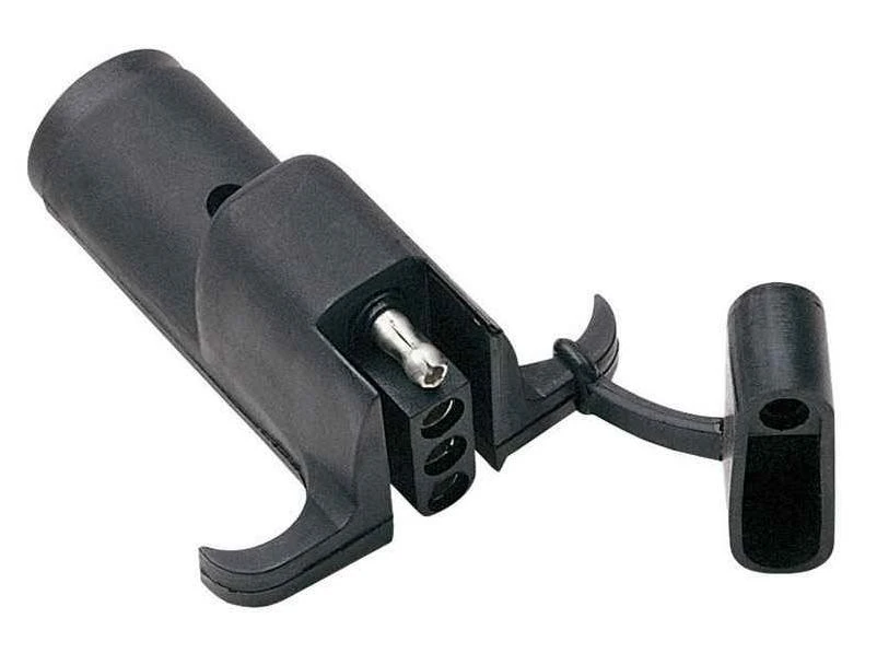 Hopkins 6.9 in. 6 Round to 4 Flat Trailer Connector