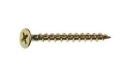 National Nail 302158 1-Pound 2.5 In. Multi-Purpose Screw No.7 Gold