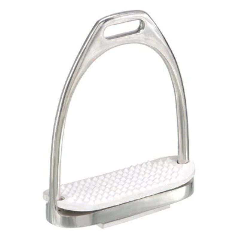 Equiroyal Stainless Steel Fillis Stirrup Irons 4 1/2" Model 24-3019