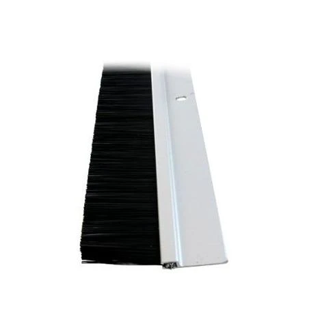 36" Aluminum Long Bristle Door Sweep