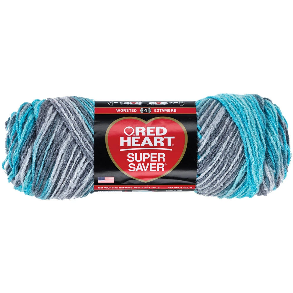 Yarn E300-3952 Red Heart Super Saver Yarn - Icelandic Color
