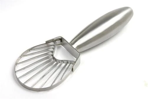 Stainless Steel Avocado Slicer With Durable Blades - 7 Inches Long