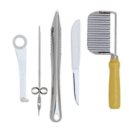 300 Garnish Kitchen Tool Set, 5-piece Essential Kitchen Utensils