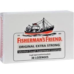 Extra Strong Menthol Cough Suppressant Lozenges Original - 38 Count