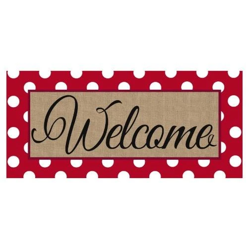 POLKA-DOT WELCOME SASSAFRAS SWITCH MAT