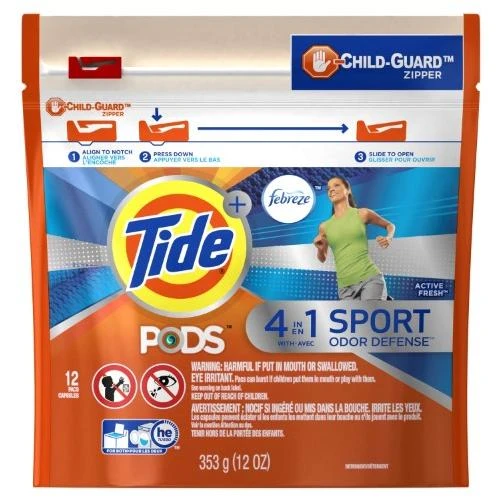 Tide Pods With Febreze Odor Defense - 12.0 ea