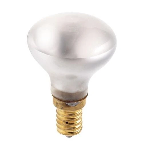 Satco S3396 40w 130v R14 Clear E14 Intermediate Base Incandescent Light Bulb
