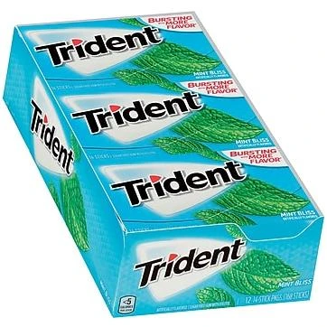 Trident Gum Mint Bliss - 14.0 ea