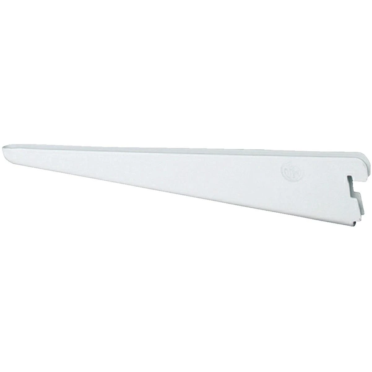 FreedomRail 8-1/2 In. White Twin-Track Shelving Bracket