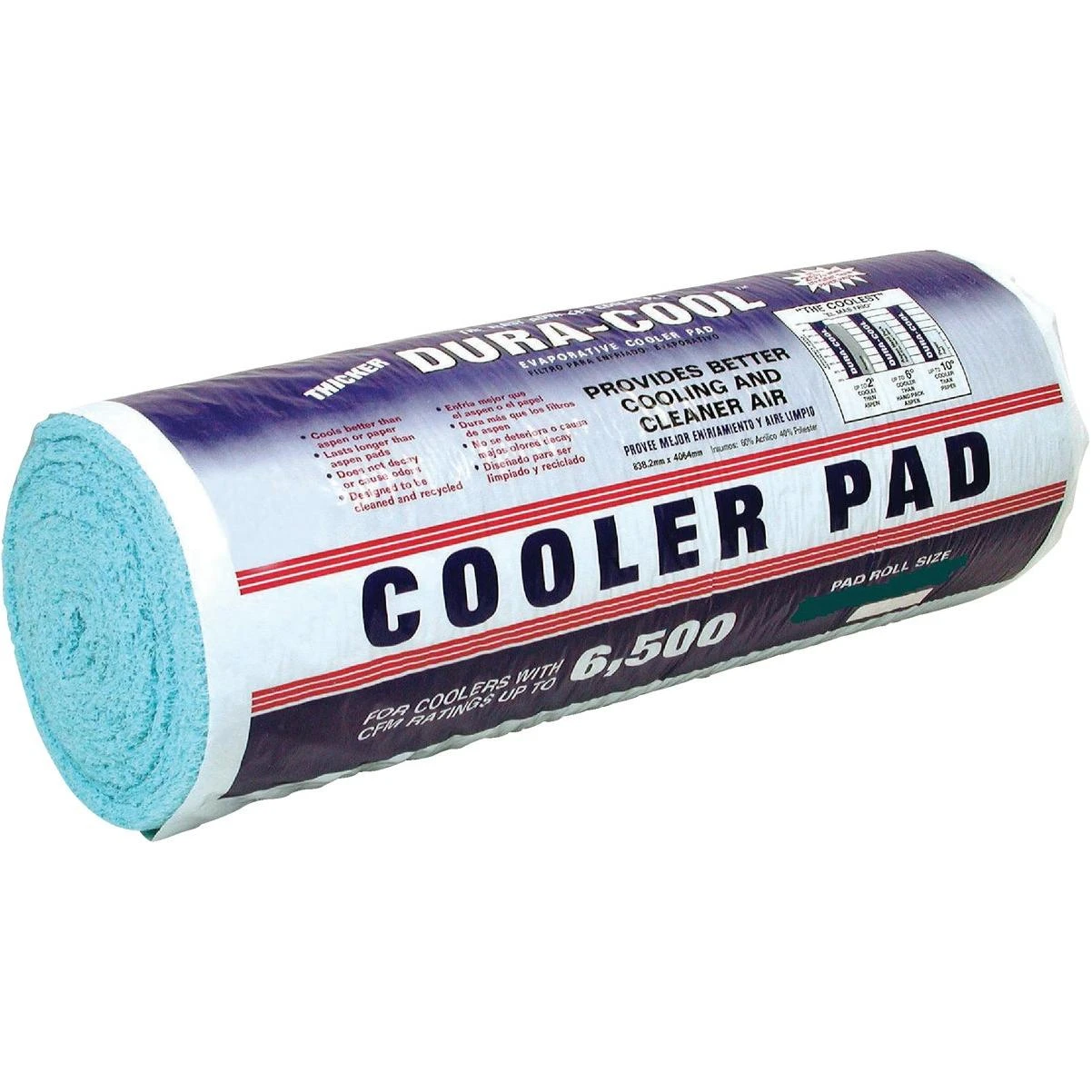 Dial Dura-Cool 36 In. x 240 In. Foamed Polyester Evaporative Cooler Pad Roll