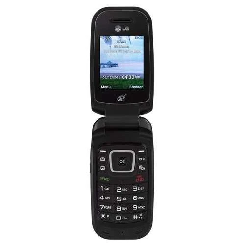 Lg 440g Gsm Unlocked Prepaid Cellphone With Double Minutes, Black