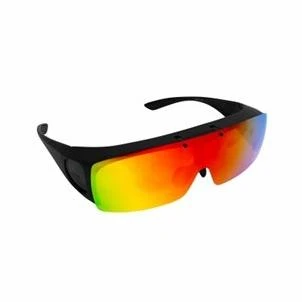 Bell + Howell Flip Up Tac Glasses, Polarized, No-glare, Fits Over Eyewear