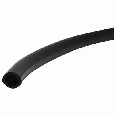 Black Polyethylene Water Supply Tubing, 0.25 Inch Diameter by 25 Feet Length