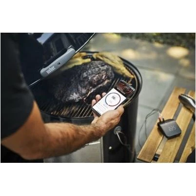 Weber Connect Smart Grilling Hub with Real-Time Grilling Assistant and Food Temperature Monitoring