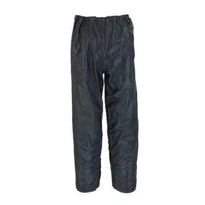 Two Piece Black Polyvinyl Chloride Rain Suit Large Size