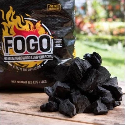 Premium Hardwood Lump Charcoal 8.8 Pounds Natural Fuel for Grilling and Barbecue
