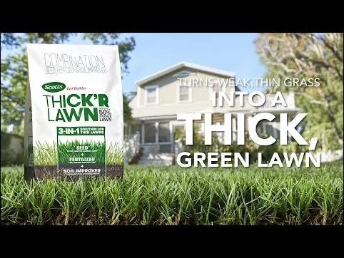Turf Builder Thick'R Lawn Bermudagrass Seed, 40 Pounds, Covers 4,000 Square Feet