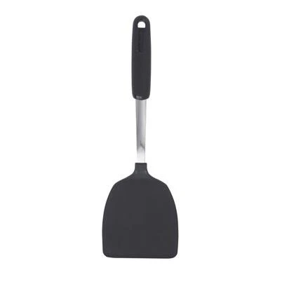 Epicure Black Nylon Kitchen Turner for Cooking and Serving