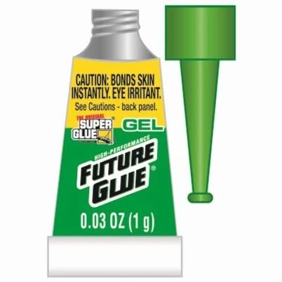 Super Glue Future Glue Gel, 1 Gram Single Use Tubes, 6-Pk.