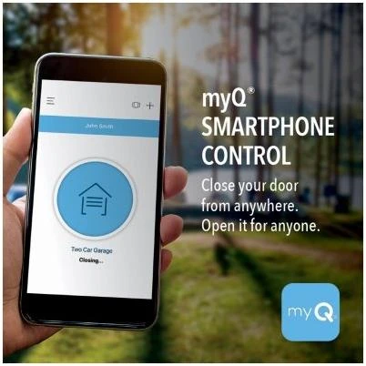 MYQ Wi-Fi Enabled Smart Garage Door Opener with 0.5 Horsepower Motor