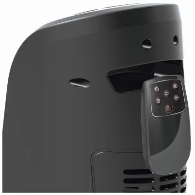 22 Inch Ceramic Tower Heater with Digital Display, Remote Control, and Three Heat Settings