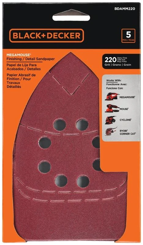 SANDPAPER MEGA MOUSE 220GRIT