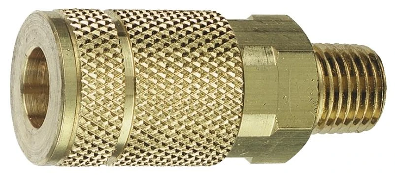 COUPLER AIR LINE MALE 1/4