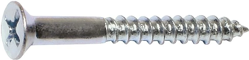 SCREW WOOD PH ZINC 12X2-1/2