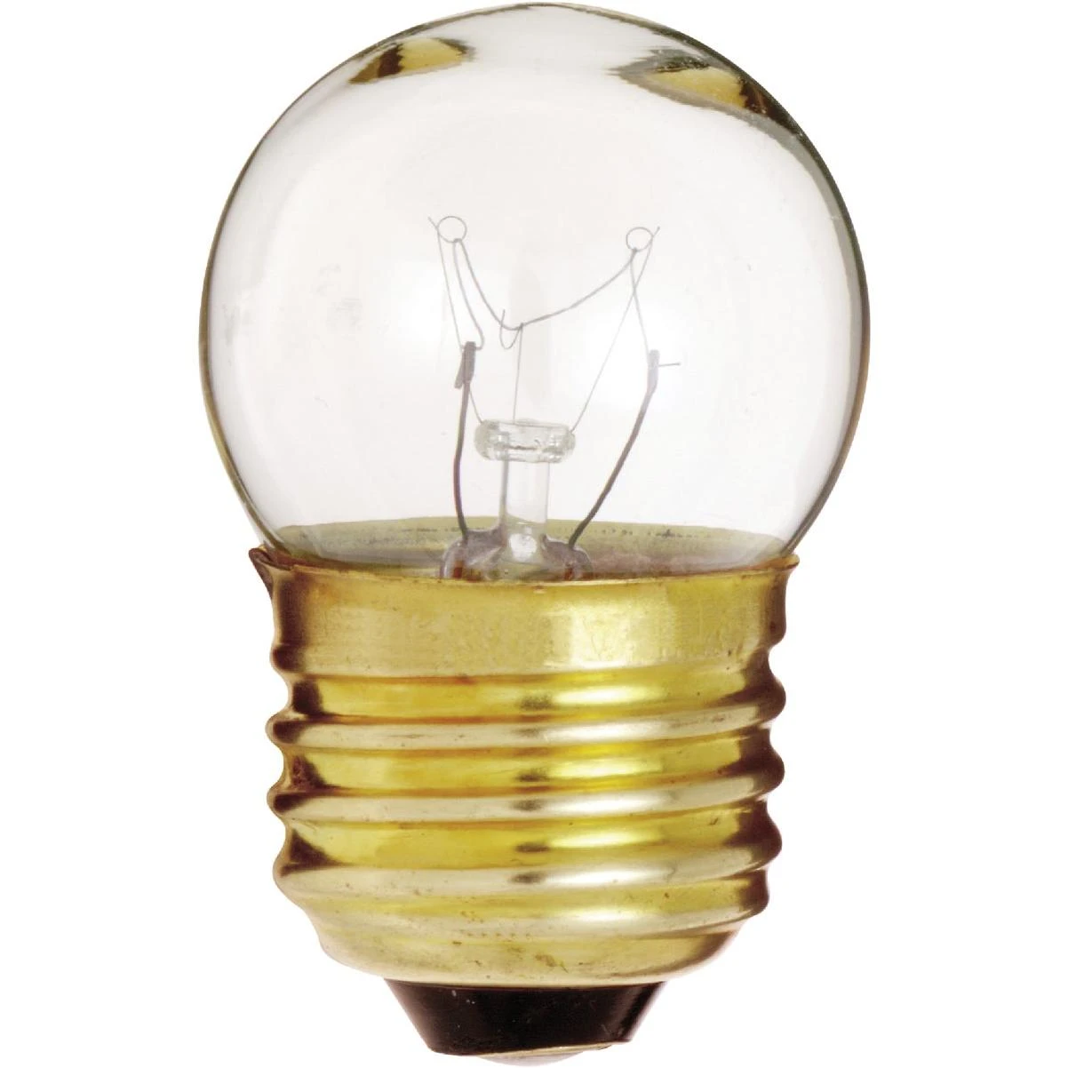 Satco 7.5W Clear Medium Base S11 Incandescent Light Bulb