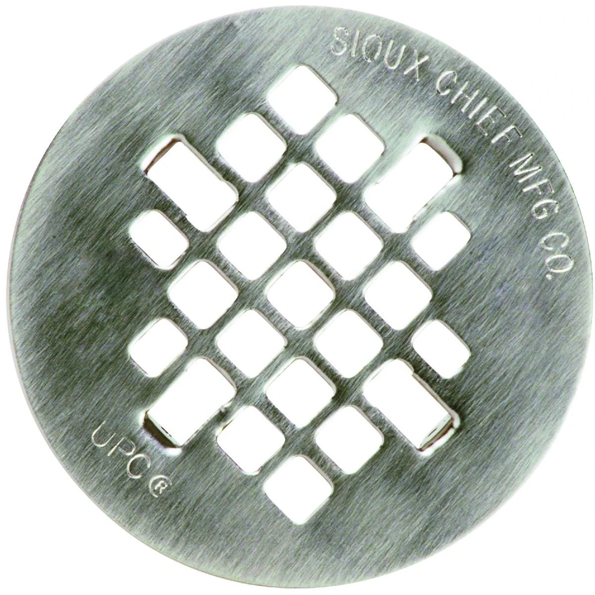Sioux Chief 4-1/4 In. Satin Nickel Shower Drain Strainer