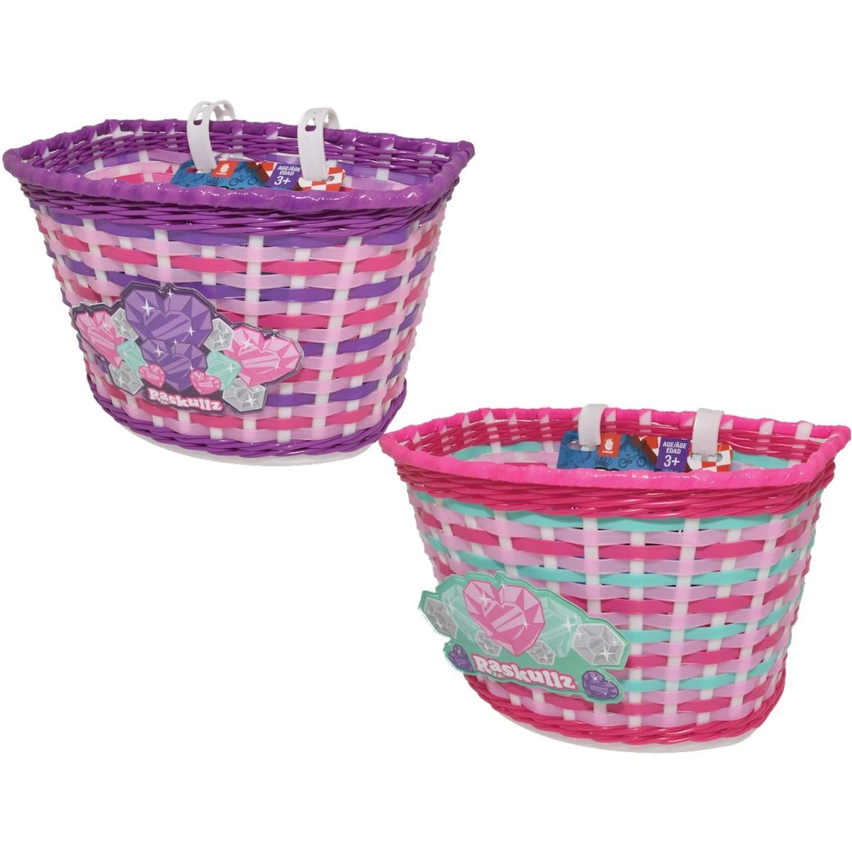 Bell Sports Raskullz Plastic Unicorn Handle Bicycle Basket