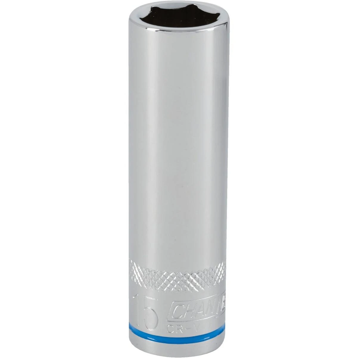 Channellock 1/2 In. Drive 15 mm 6-Point Deep Metric Socket