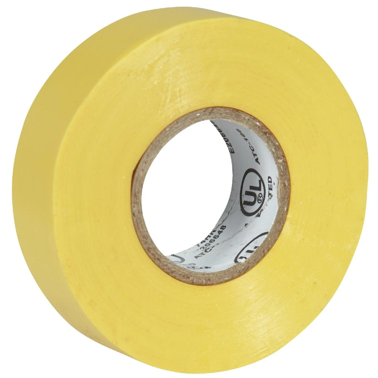 General Purpose Yellow Electrical Tape 3/4 In. X 60 Ft. For Insulation