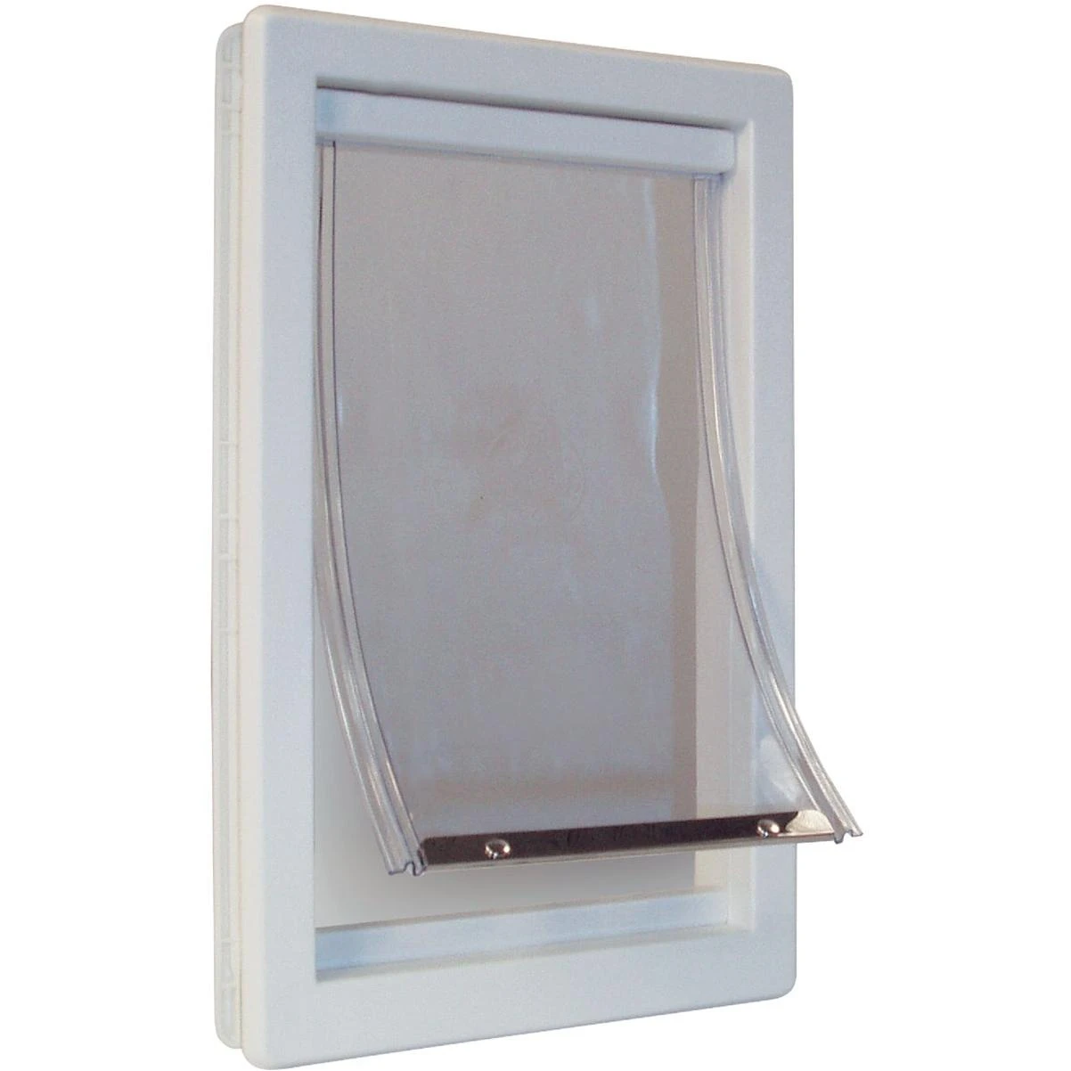 Ideal Pet 10-1/2 In. x 15 In. Extra Large Plastic White Pet Door