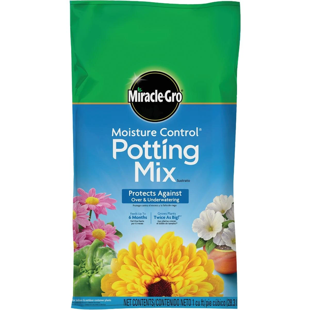 Miracle-Gro Moisture Control 1 Cu. Ft. Potting Mix