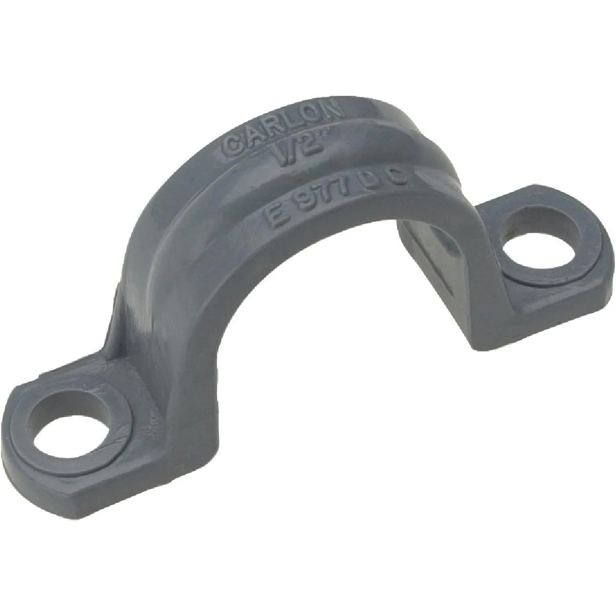 Carlon 1-1/2 In. 2-Hole PVC Strap (5-Pack)