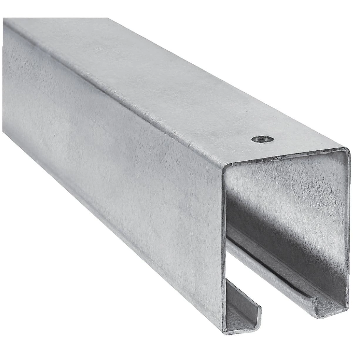 National Hardware 8 Ft. Galvanized Box Rail Barn Door Rail