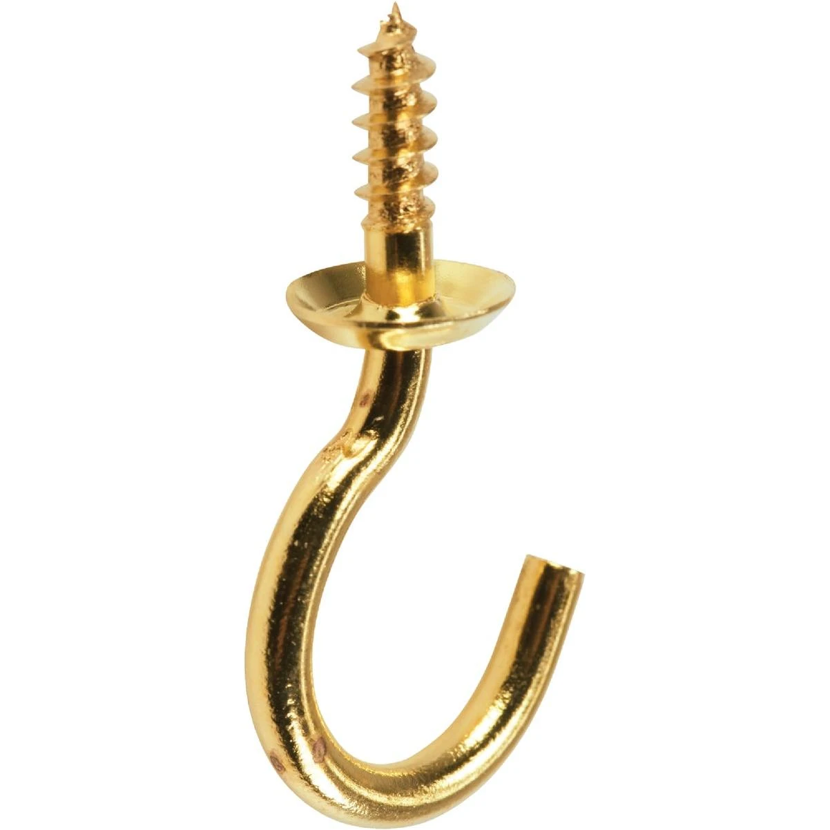 National V2021 3/4 In. Solid Brass Series Cup Hook (5 Count)