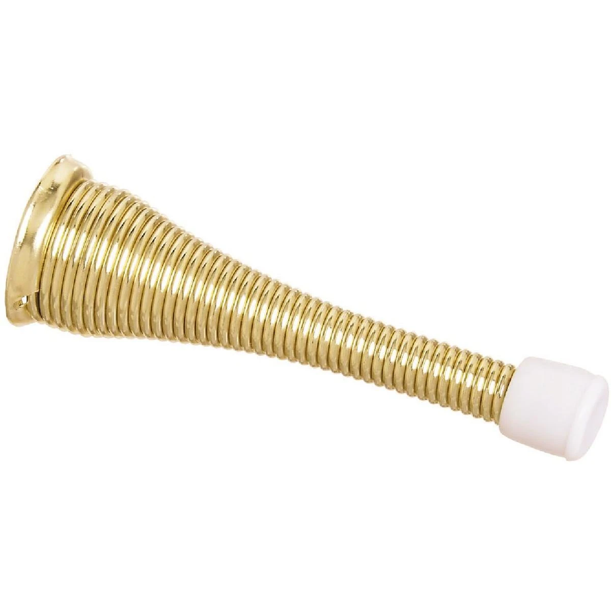 National Hardware Brass Broad Spring Door Stop