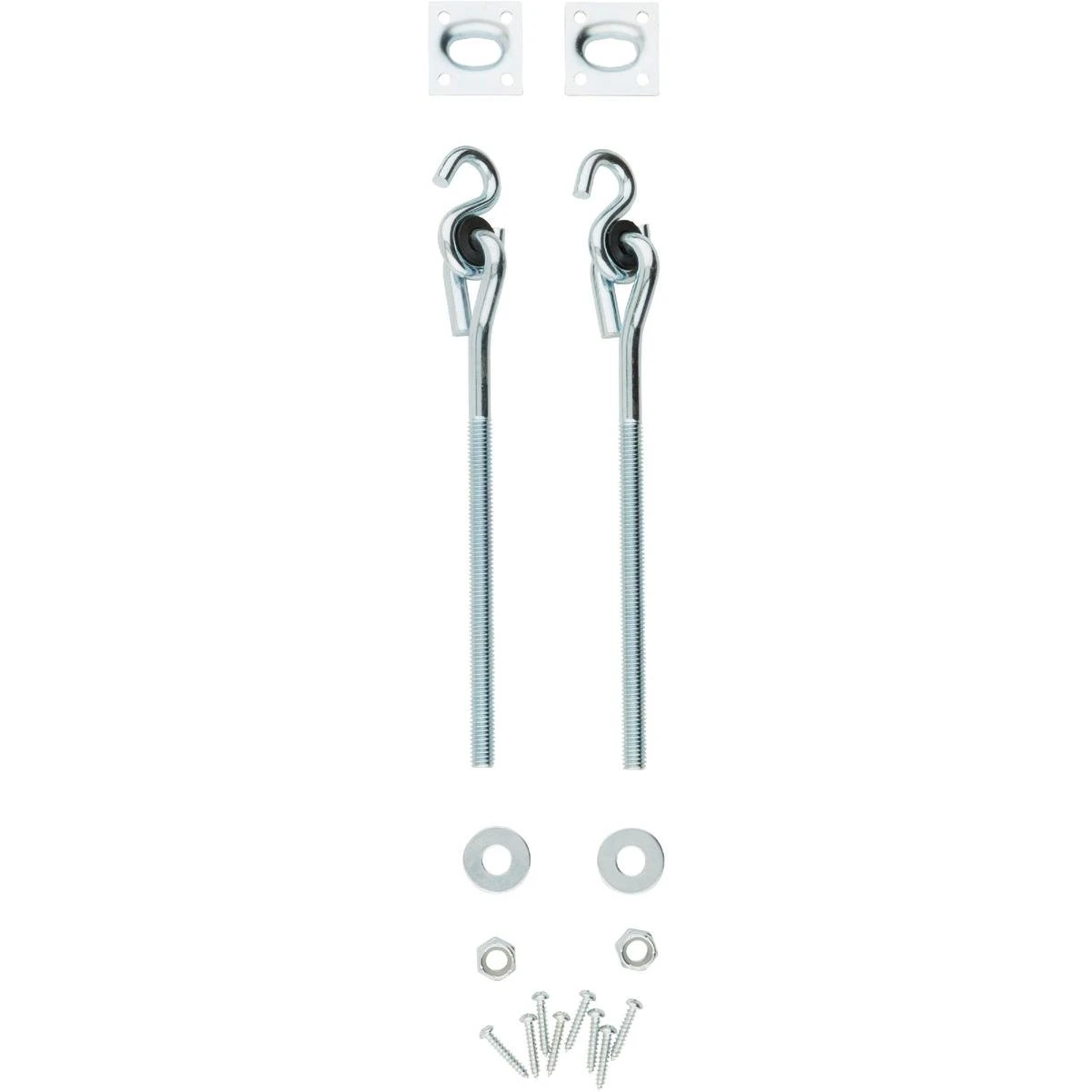 National Hardware Zinc Plated with WeatherGuard Steel Bolt Swing Hanger Kit (2-Pack)