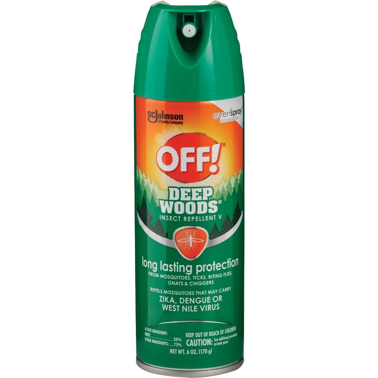 OFF! Deep Woods 6 Oz. Insect Repellent Aerosol Spray