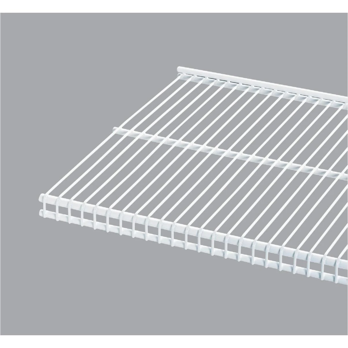 Organized Living FreedomRail 2 Ft. W. x 12 in. D Profile Ventilated Closet Shelf, White