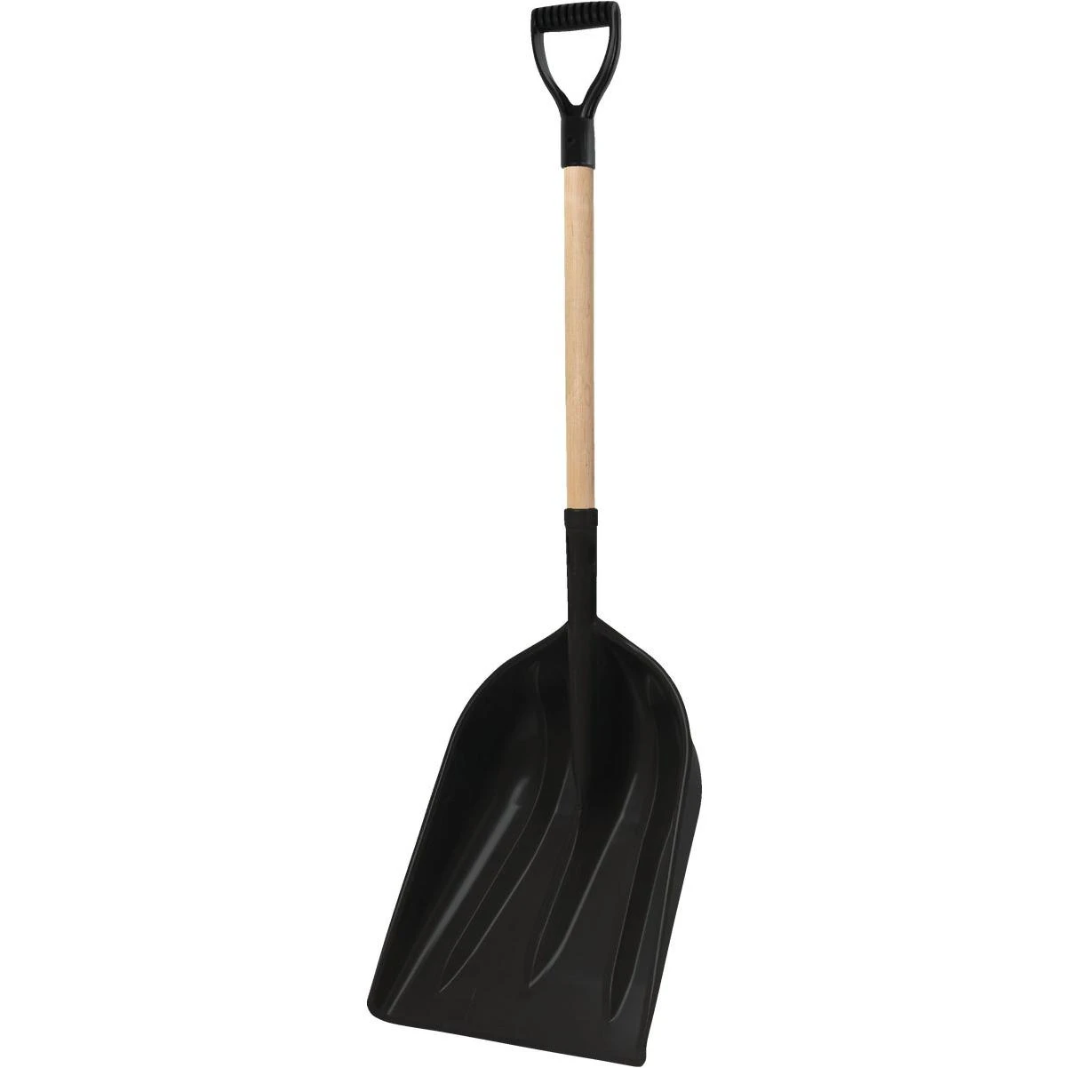Garant 14.25 In. Poly Snow Scoop with 27.5 In. Wood Handle