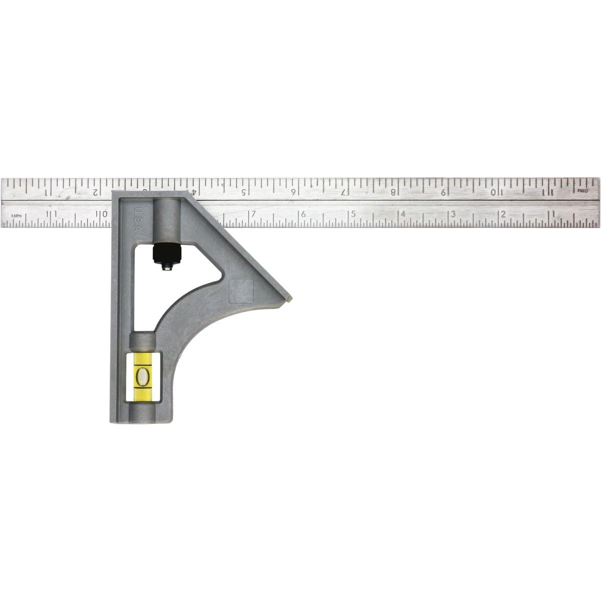 Johnson Level 12 In. English Structo-Cast Combination Square