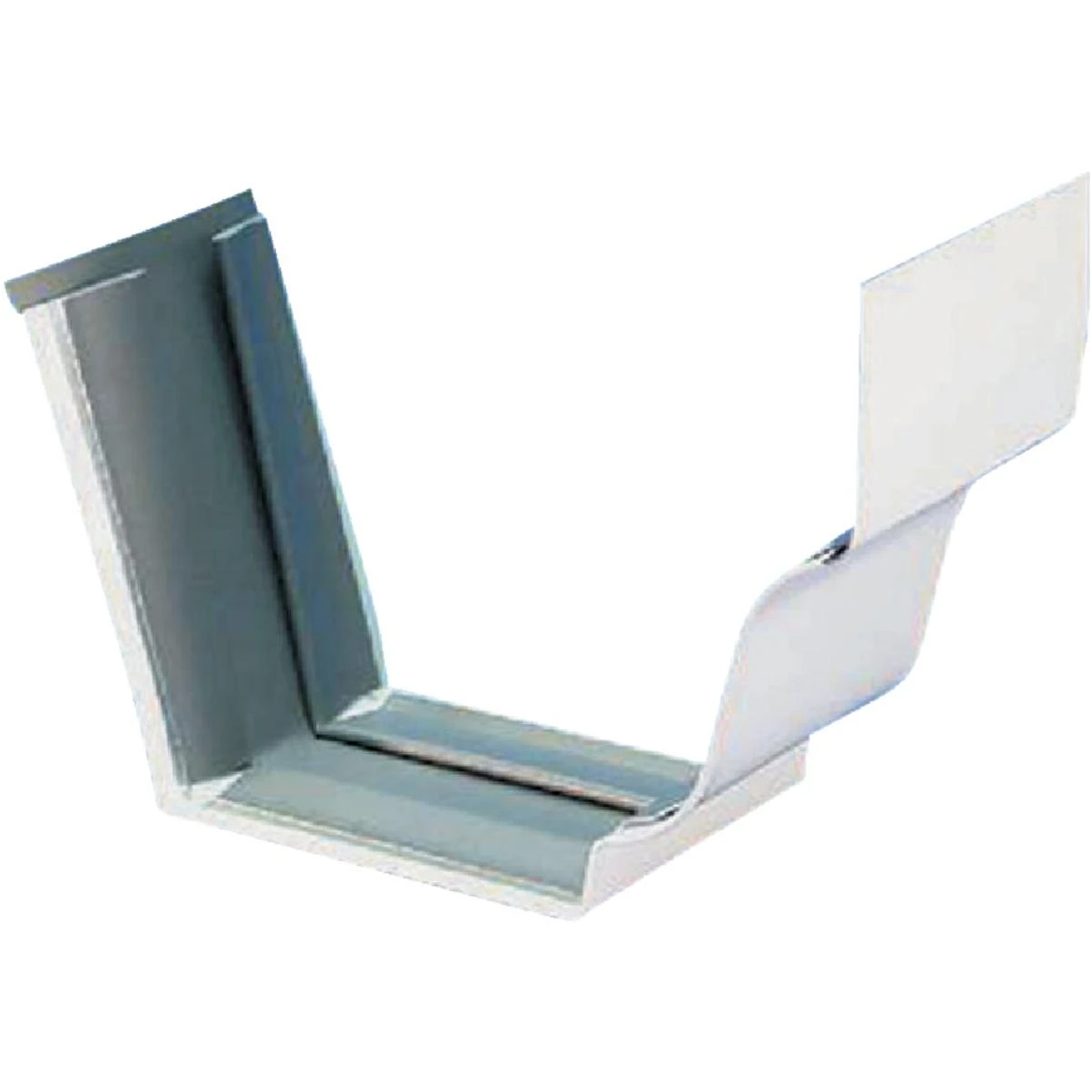 Spectra Metals 5 In. Aluminum Slip-Joint Gutter Connection