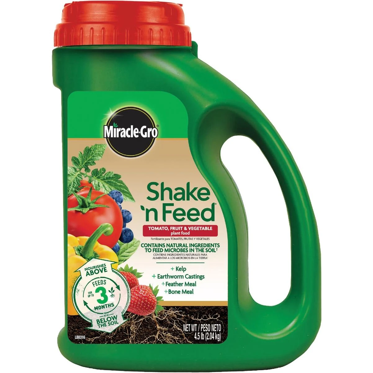 Miracle-Gro Shake 'n Feed 4.5 Lb. Tomato, Fruit & Vegetable Plant Food