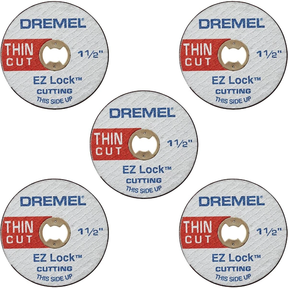 Dremel 1-1/2 In. EZ Lock Thin Cut-Off Wheel (5-Pack)