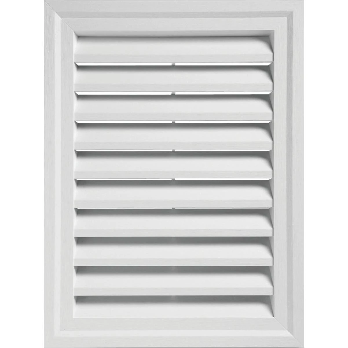 Ply Gem 18" x 24" Rectangular White Gable Attic Vent