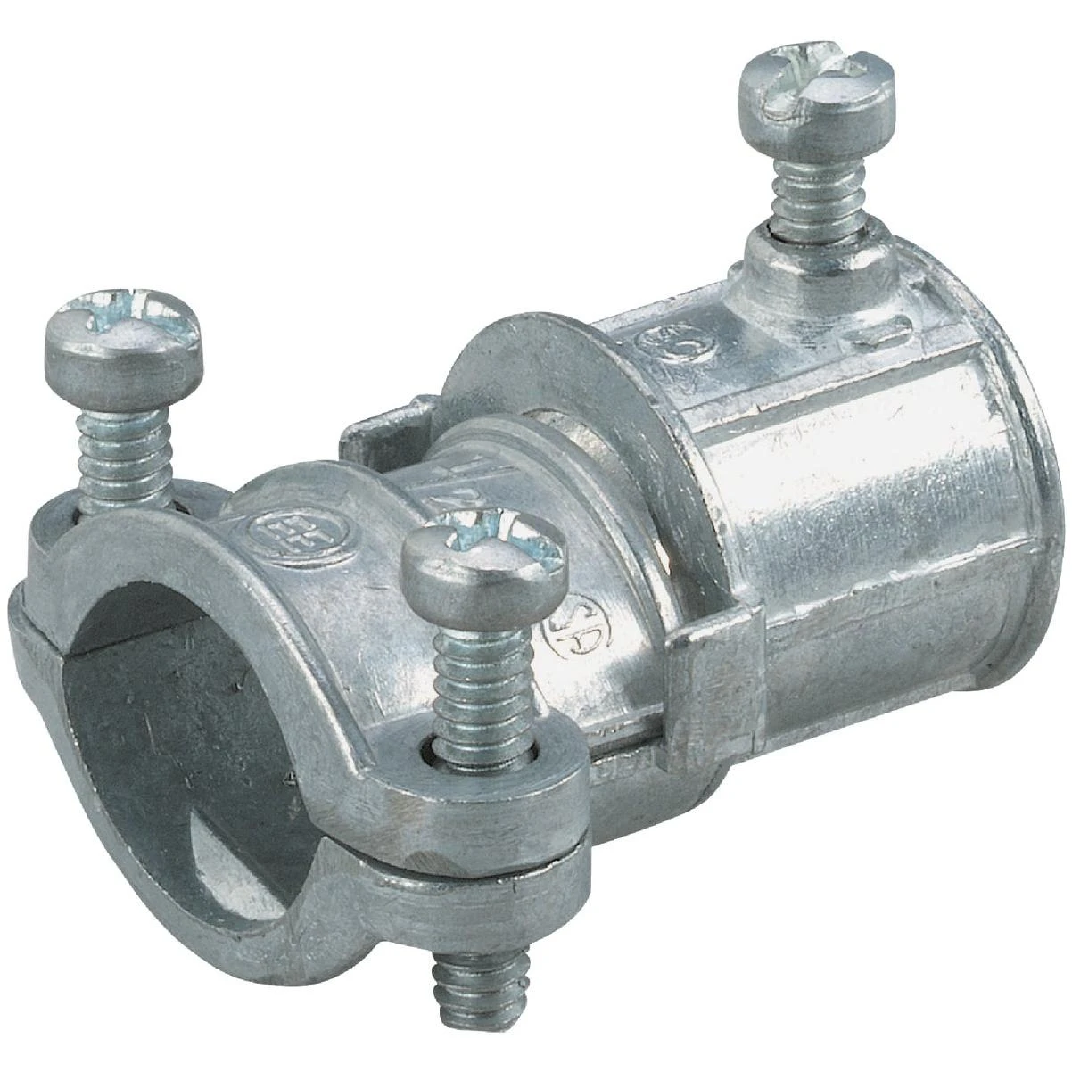 Halex Combination 1/2 In. to 3/8 In. Set Screw Conduit Coupling