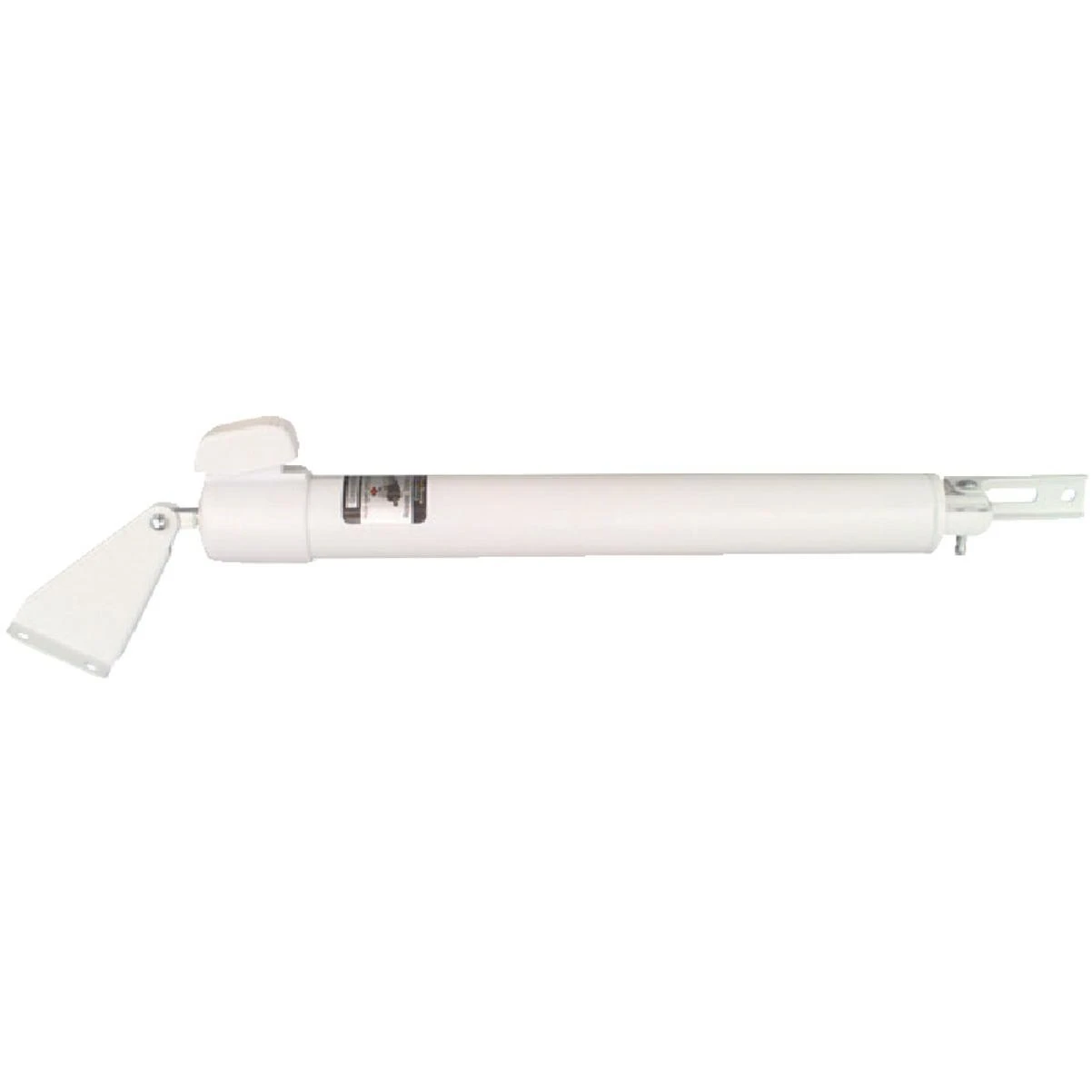National Hardware White Touch'N Hold Smooth Screen Door Closer